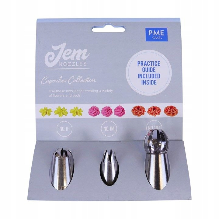 

Zestaw tylek cukierniczych Cupcakes 3 szt.