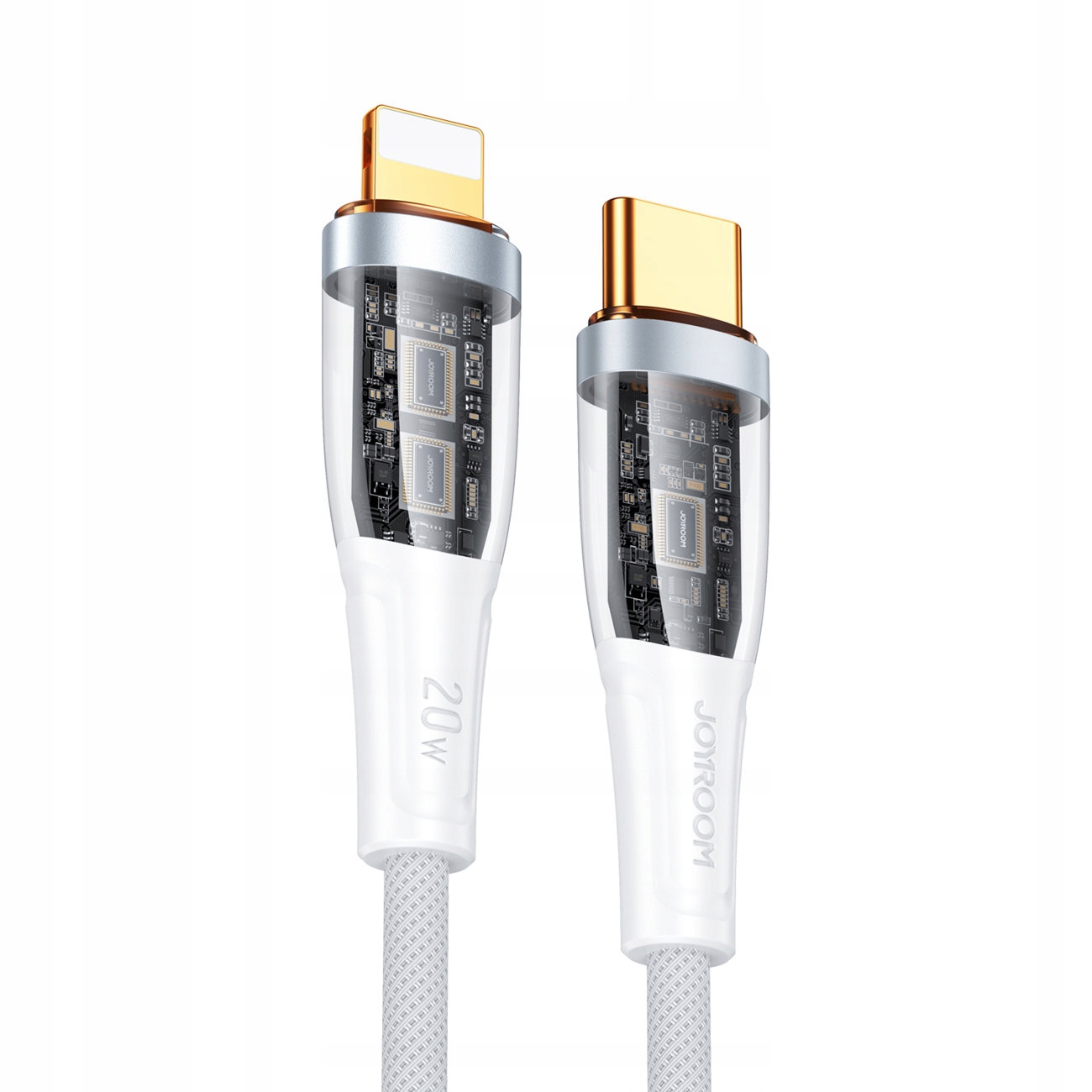 Kabel Joyroom Star- Cloud Series A3 Usb- C Lightning 20W 1. 2m z biały