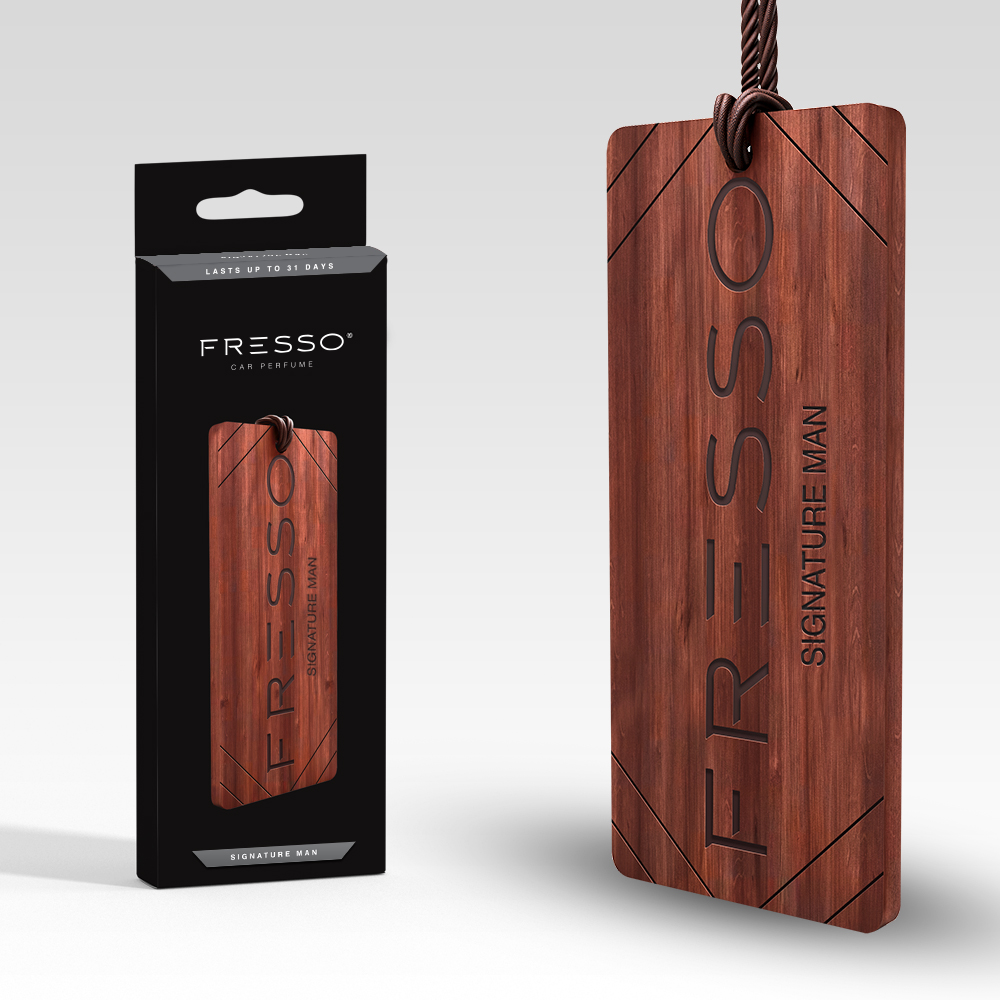 

Fresso Drewniana zawieszka Zapach Signature Man