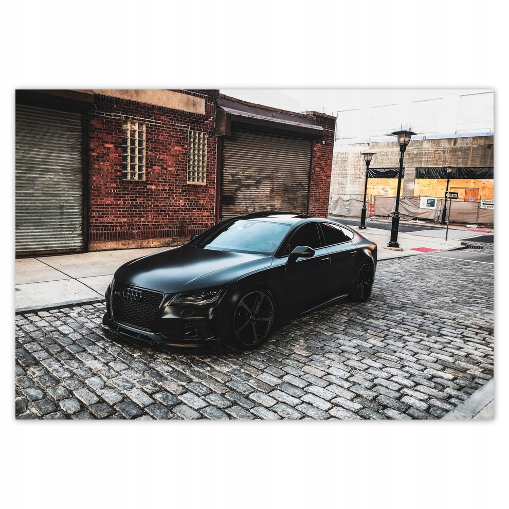 Fototapety flizelina 368x254 Czarne Audi Rs