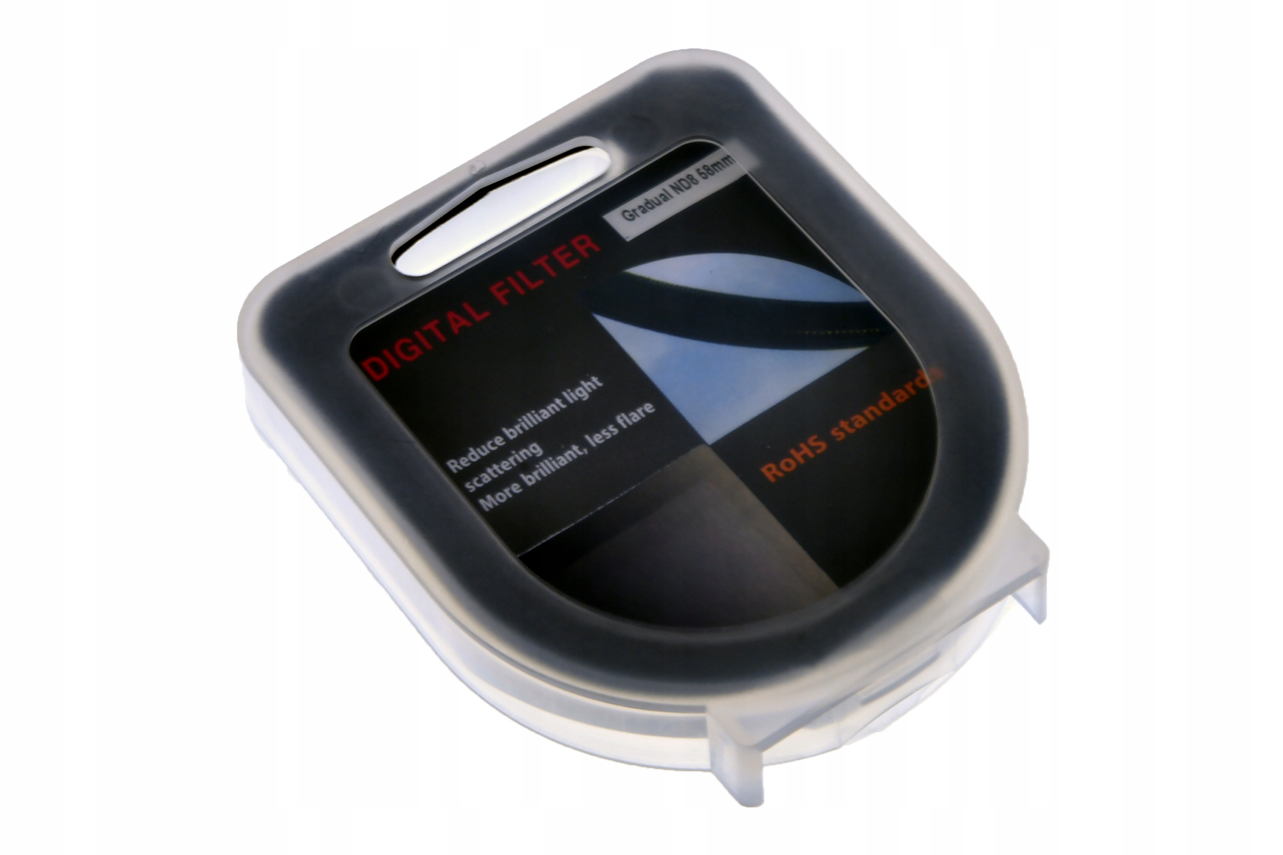 Filtr połówkowy 58mm Szary ND8 Model inny