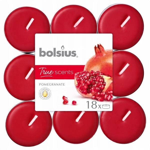 

Bolsius True Scents Podgrzewacz 4h Granat 18szt