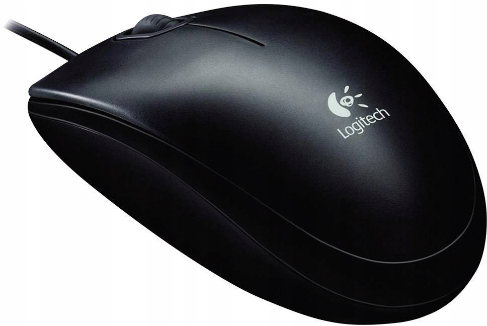 Myszka przewodowa Logitech B100 czarna sensor optyczny Producent Logitech