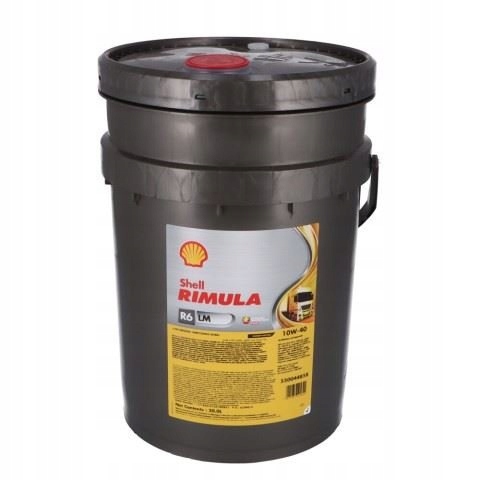 Olej Shell Rimula R6 LM 10W40 20L Low Saps; Acea E6,E9; Volvo VDS-4; Rvi Rl