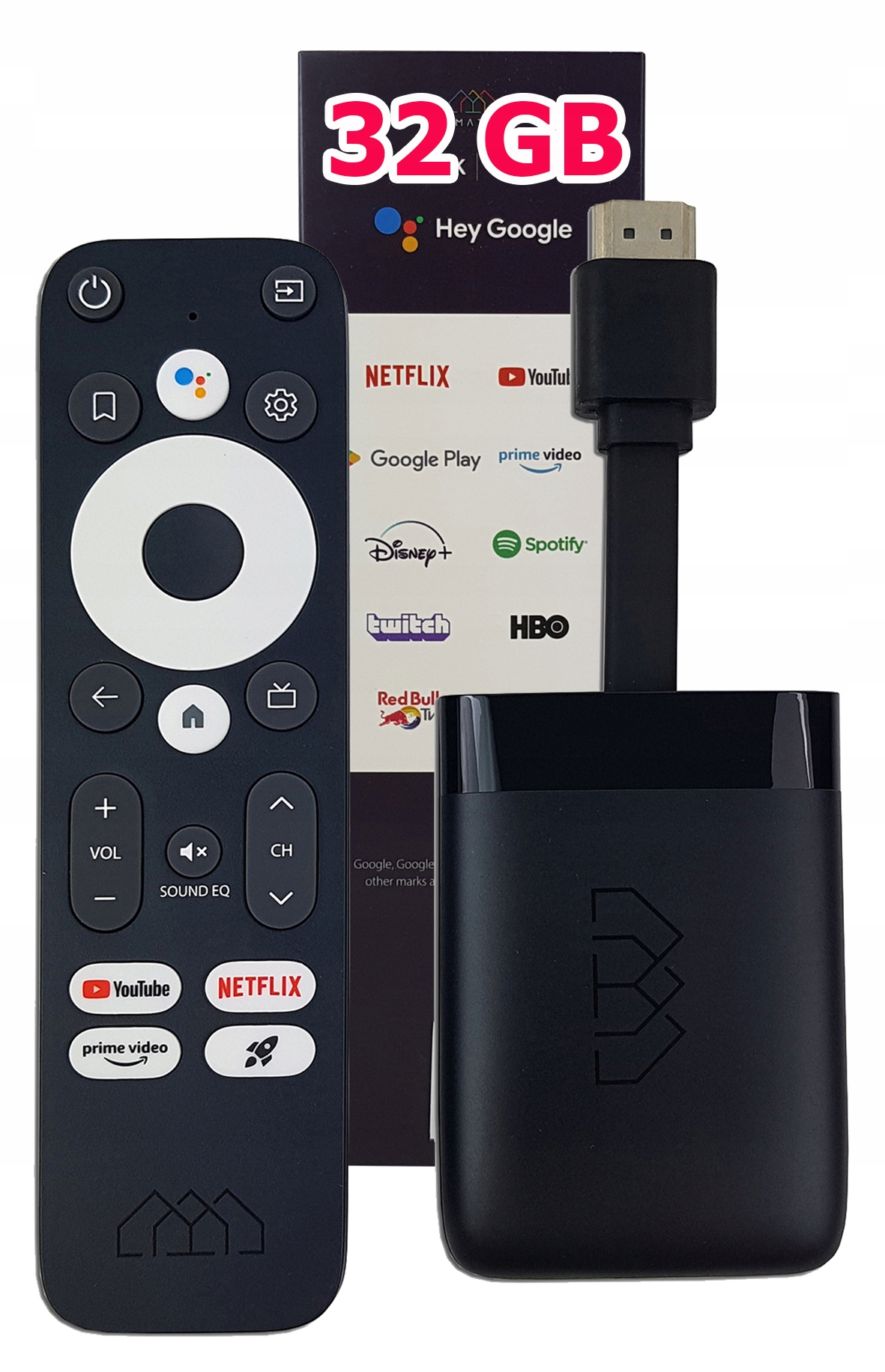 Smart TV HOMATICS Dongle R 4K Android 14 NOWA WERSJA 32GB PAMIĘCI FLASH