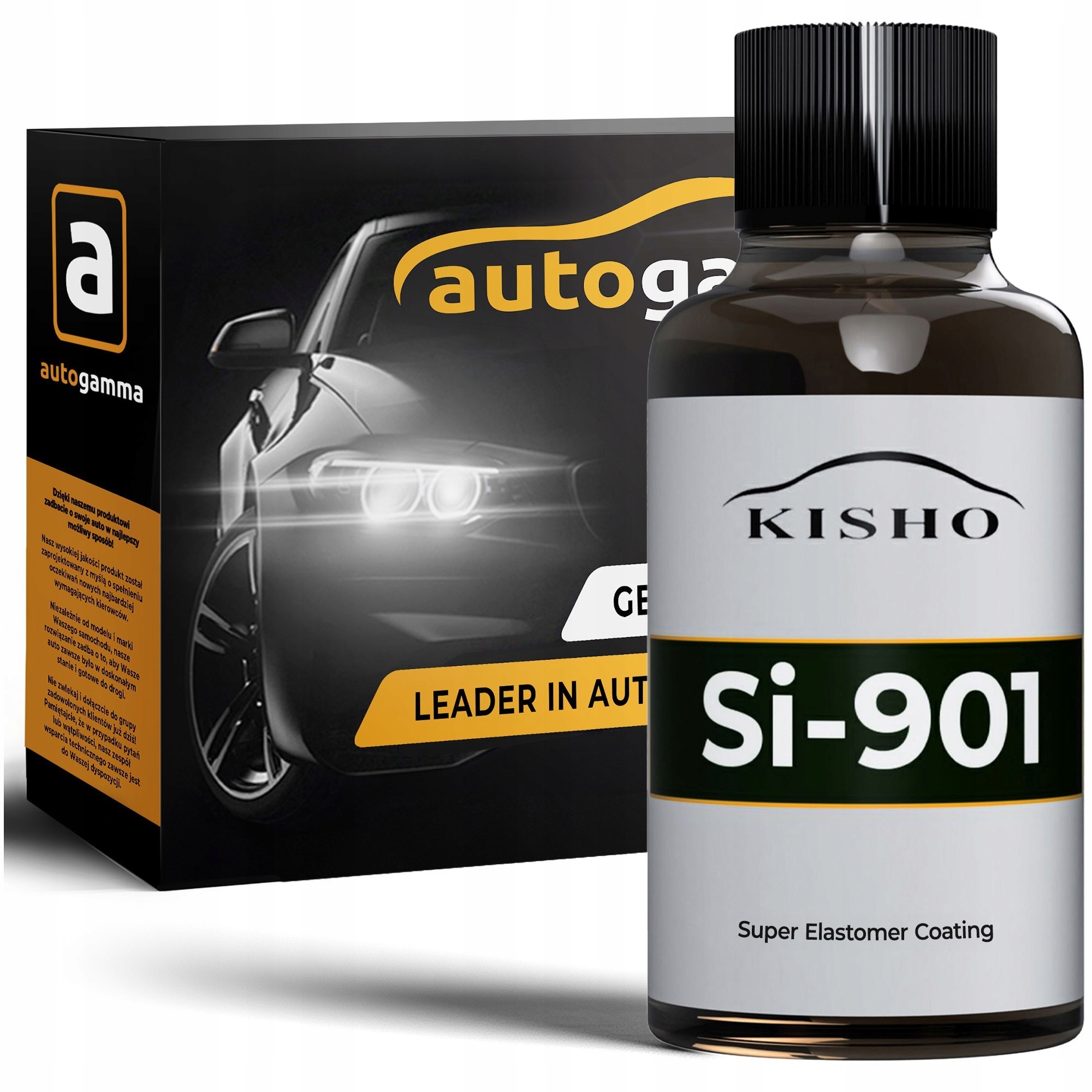 Elastomerová vrstva pro automobily Kisho SI-901 Premium Coating Efekt zrcadla 30 ml