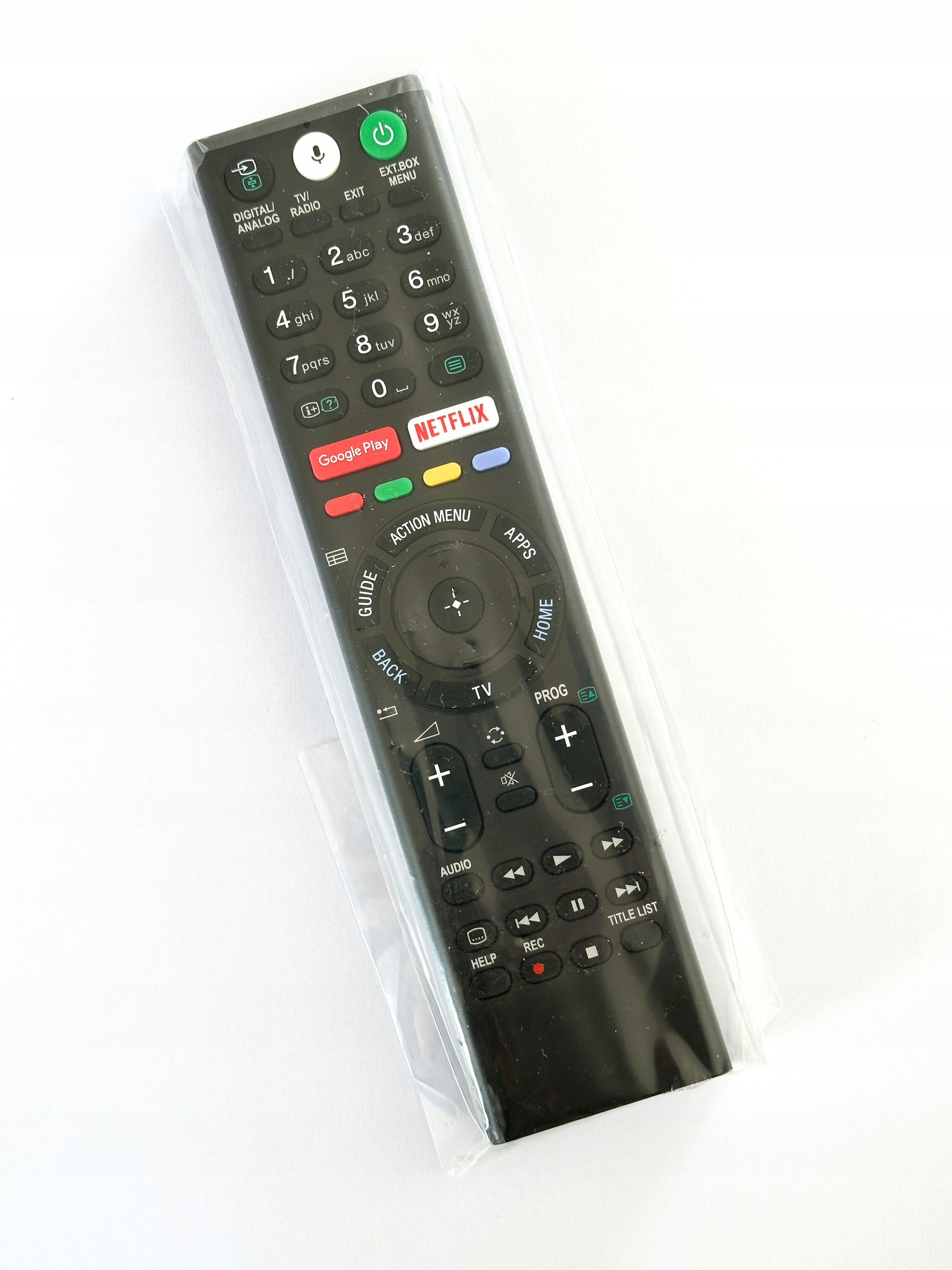 Pilot Do Tv Sony RMF-TX310E Voice Control