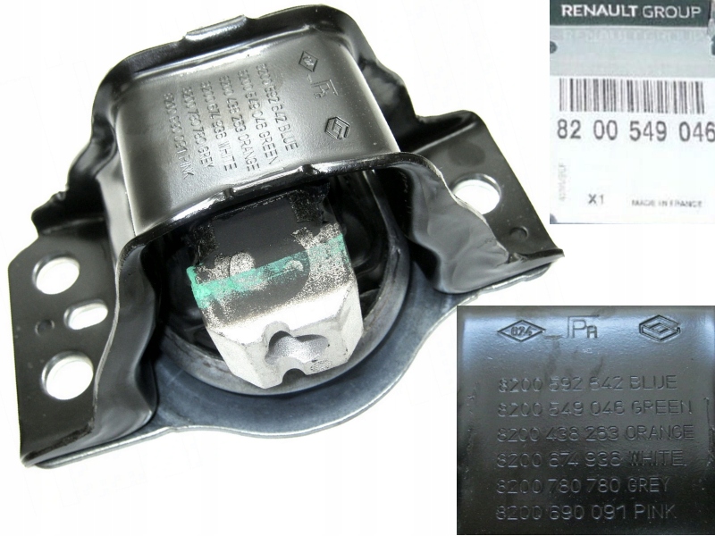 8200549046 - ПОДУШКА ДВИГАТЕЛЯ MEGANE II SCENIC II ПРАВА ОРИГ