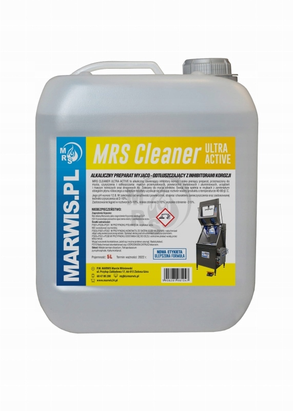 Marwis Kapalina Do Myček Nádobí S Vyhříváním Mrs Cleaner Ultra Active Plus 5 L