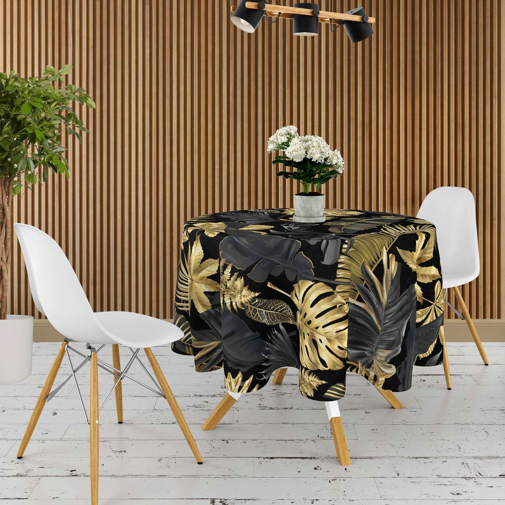 OBRUS OKRĄGŁY NA STÓŁ DEKORACYJNY 150 WZÓR KOŁO 101 Stan opakowania oryginalne