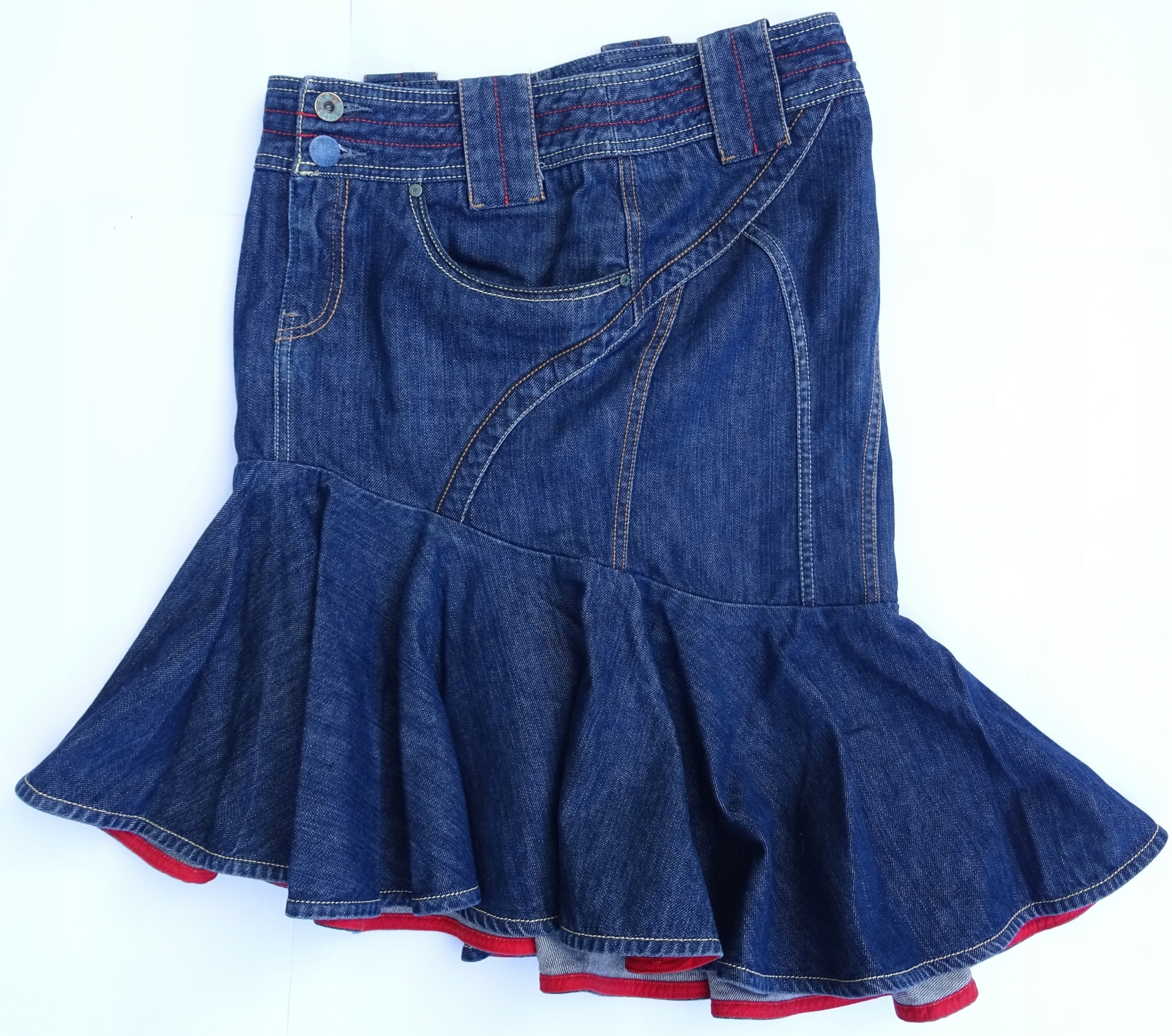 DIESEL spódnica jeans fason Ołówkowa dół hiszpanka Rozmiar M/L