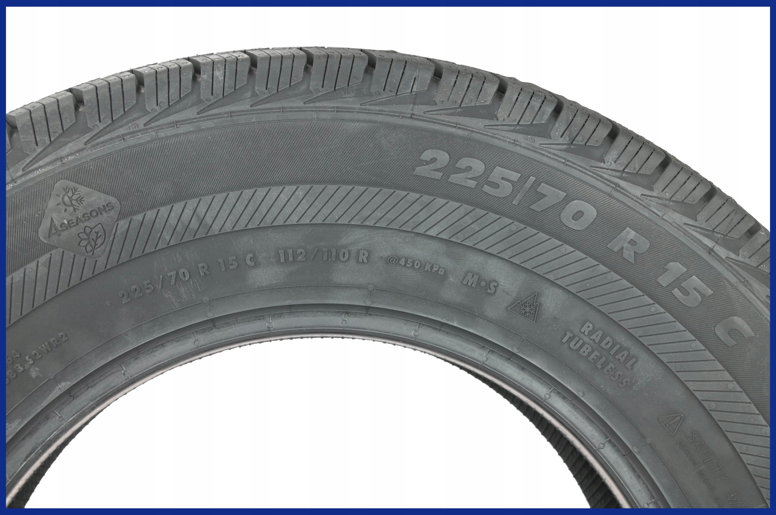 2 x 225/70R15C 112/110R Point S CAŁOROCZNE Szerokość opony 225 mm
