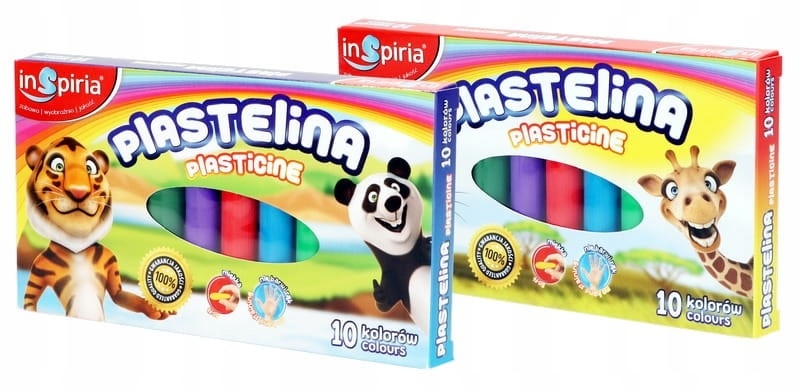 plastelina 10 kolorów INSPIRIA 3811 — 5