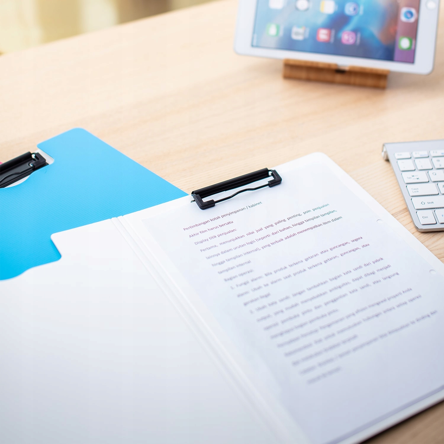 Clipboard DESKA Z KLIPEM DELI F75002 A4 zielona Format A4