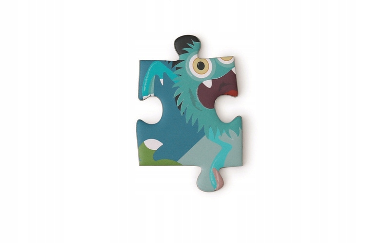 Puzzle Konturowe Stworki Gra Dla Dzieci 33 elem. Marka Scratch