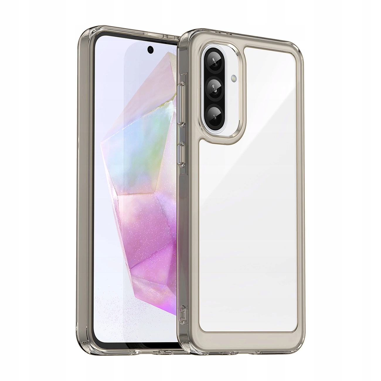 Etui Outer Space Case do Samsung Galaxy A56 pokrowiec z elastyczną ramką