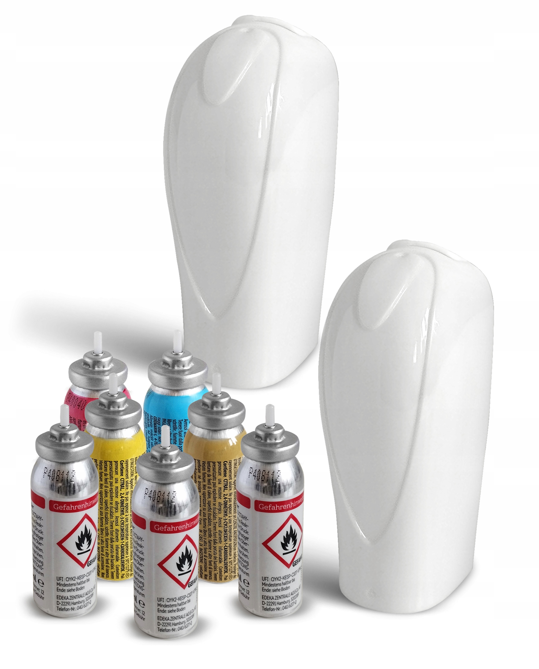 Odświeżacz powietrza zestaw 2x dyfuzor+7x wkład 24ml | Mix zapachów do domu