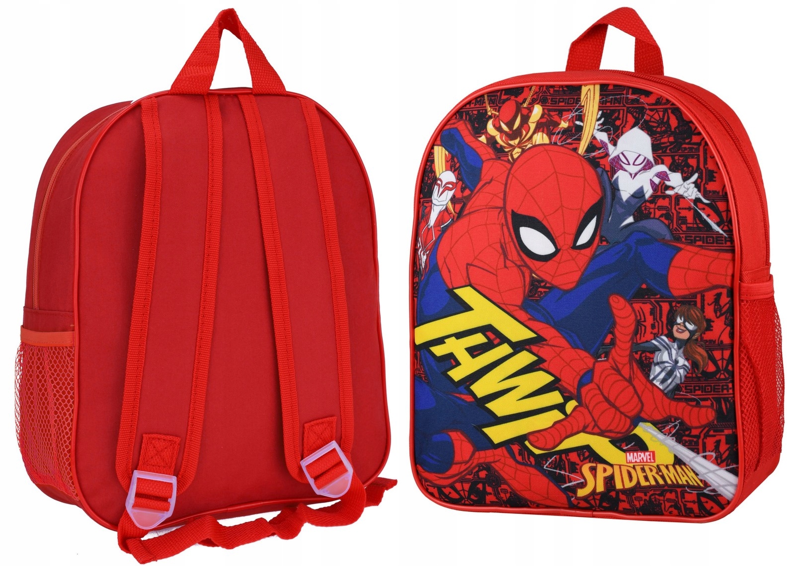 

Plecaczek Dziecięcy Plecak Marvel Spider-man Czerw