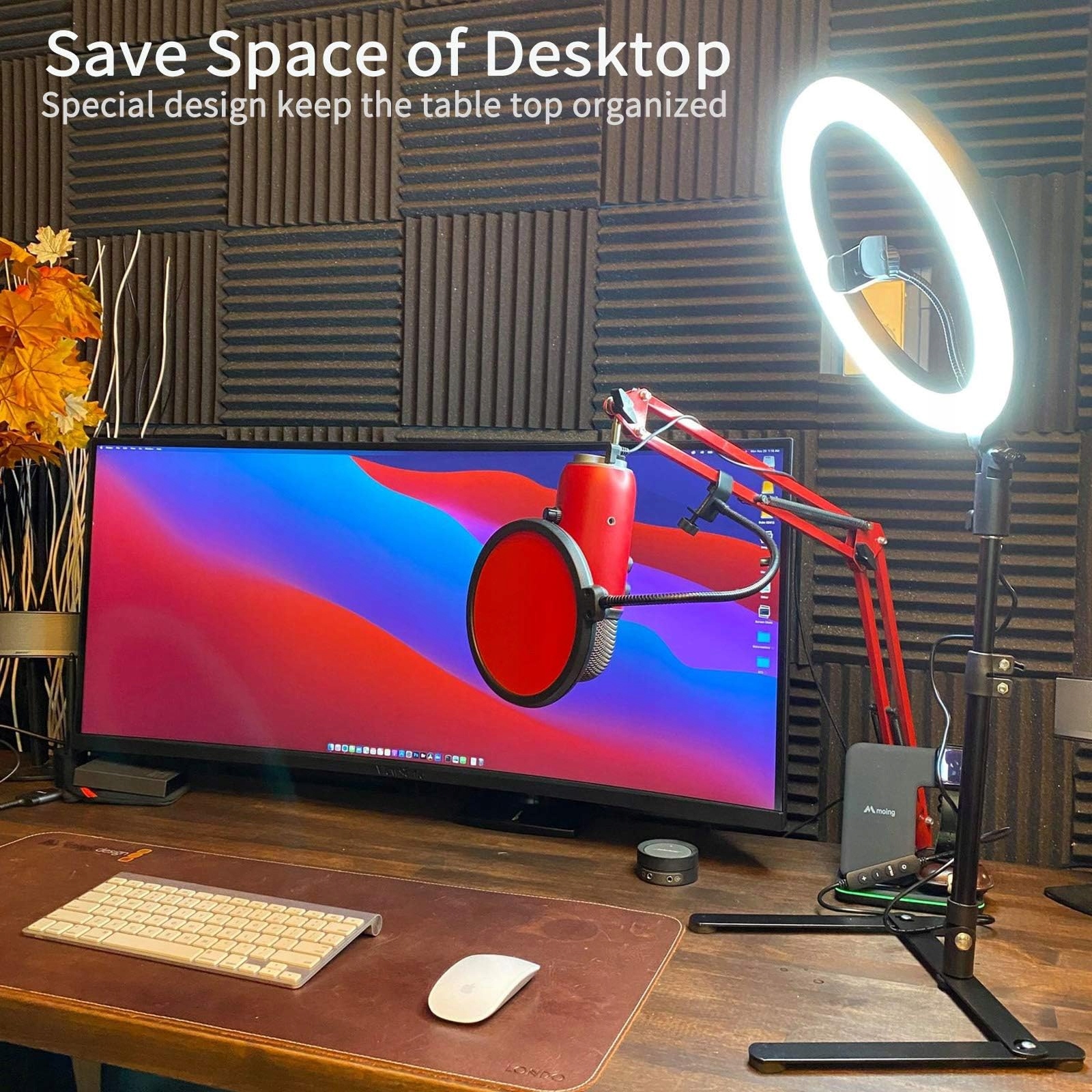 Godox LR120 zestaw świateł pierścieniowych LED, 12", dwukolorowe Światło — miniatura 2