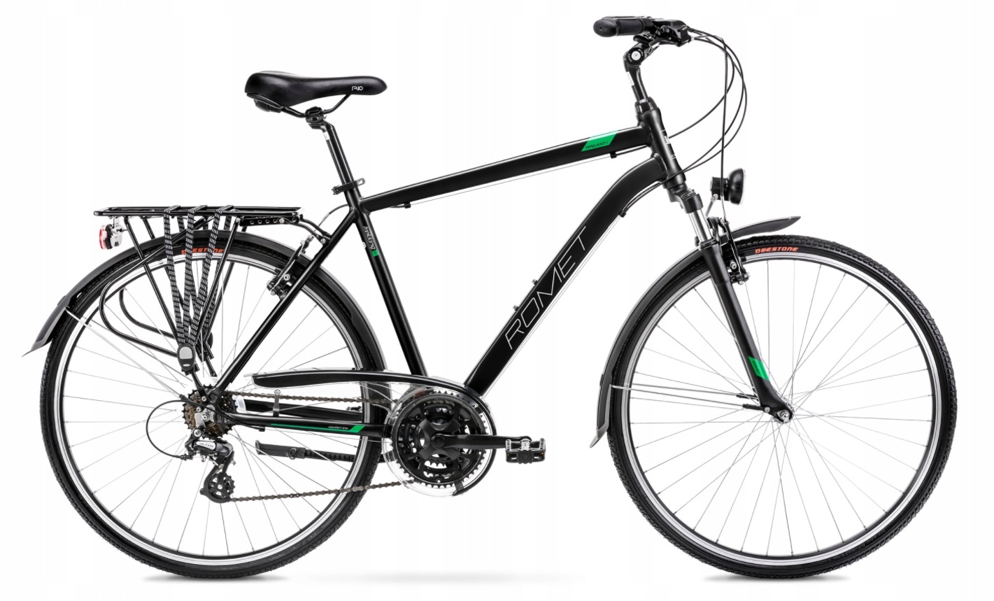 Romet Wagant 1 (2022) czarno-zielony 19'' Czarno-zielony