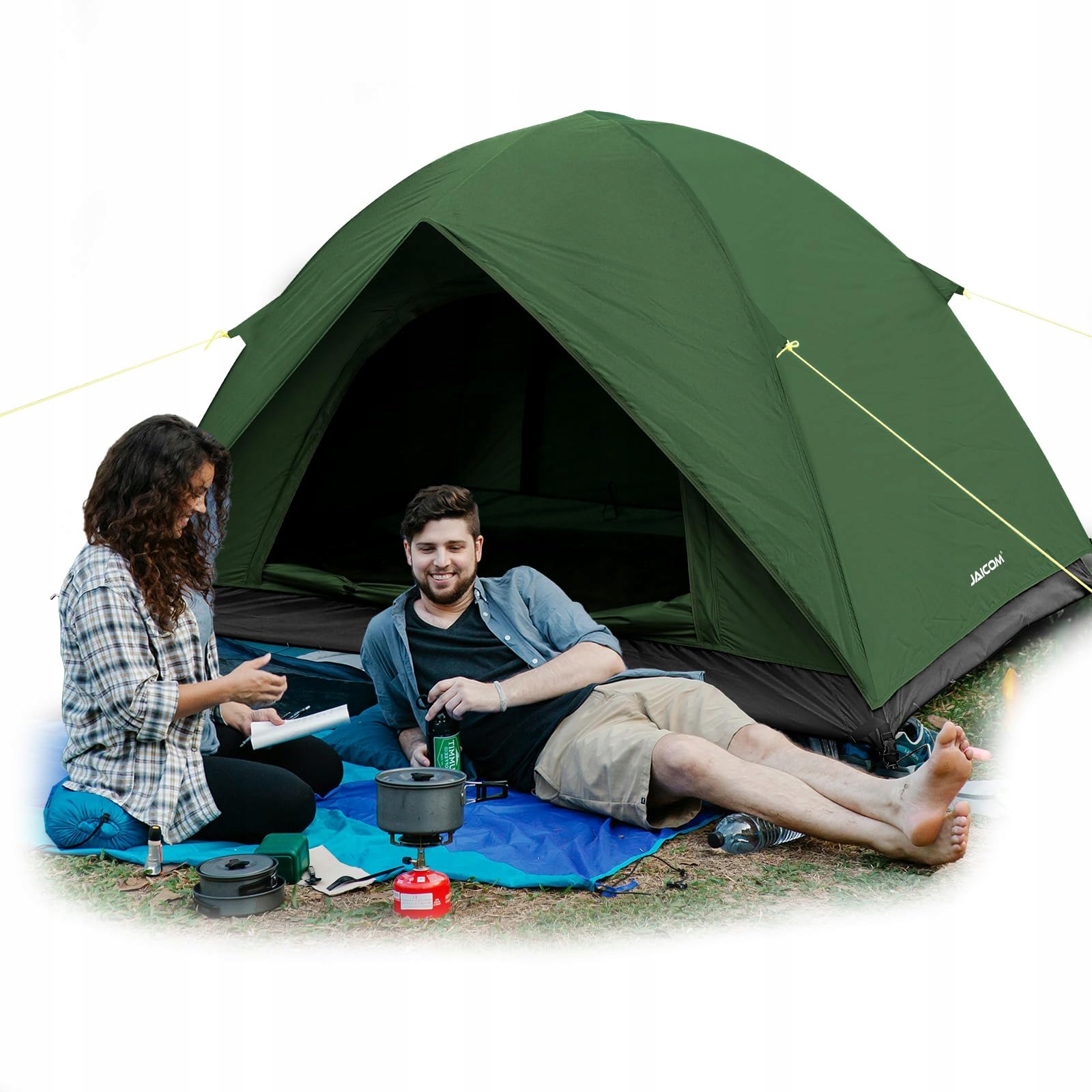 JAICOM Namiot Kempingowy Ultralekki 2 Osoby Wodoodporny Na Wędrówki Camping