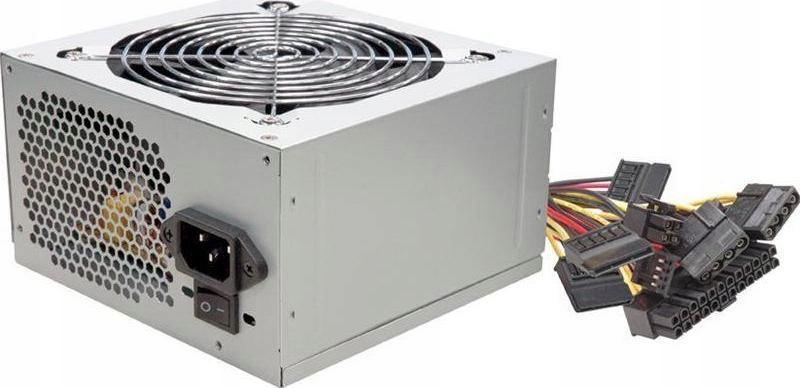 Nowy Zasilacz Pc 400W 12cm 3x Sata 20+4 Pin GW.24