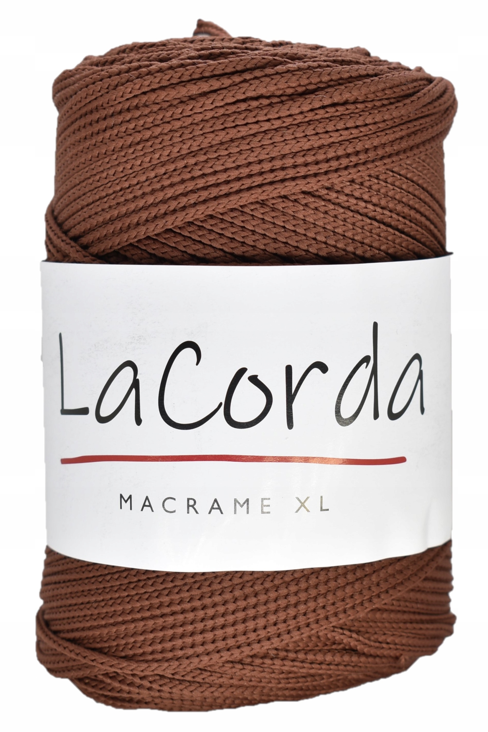 Sznurek Poliestrowy La Corda Macrame XL 3mm kolor 230 Jasny Brąz 130 m