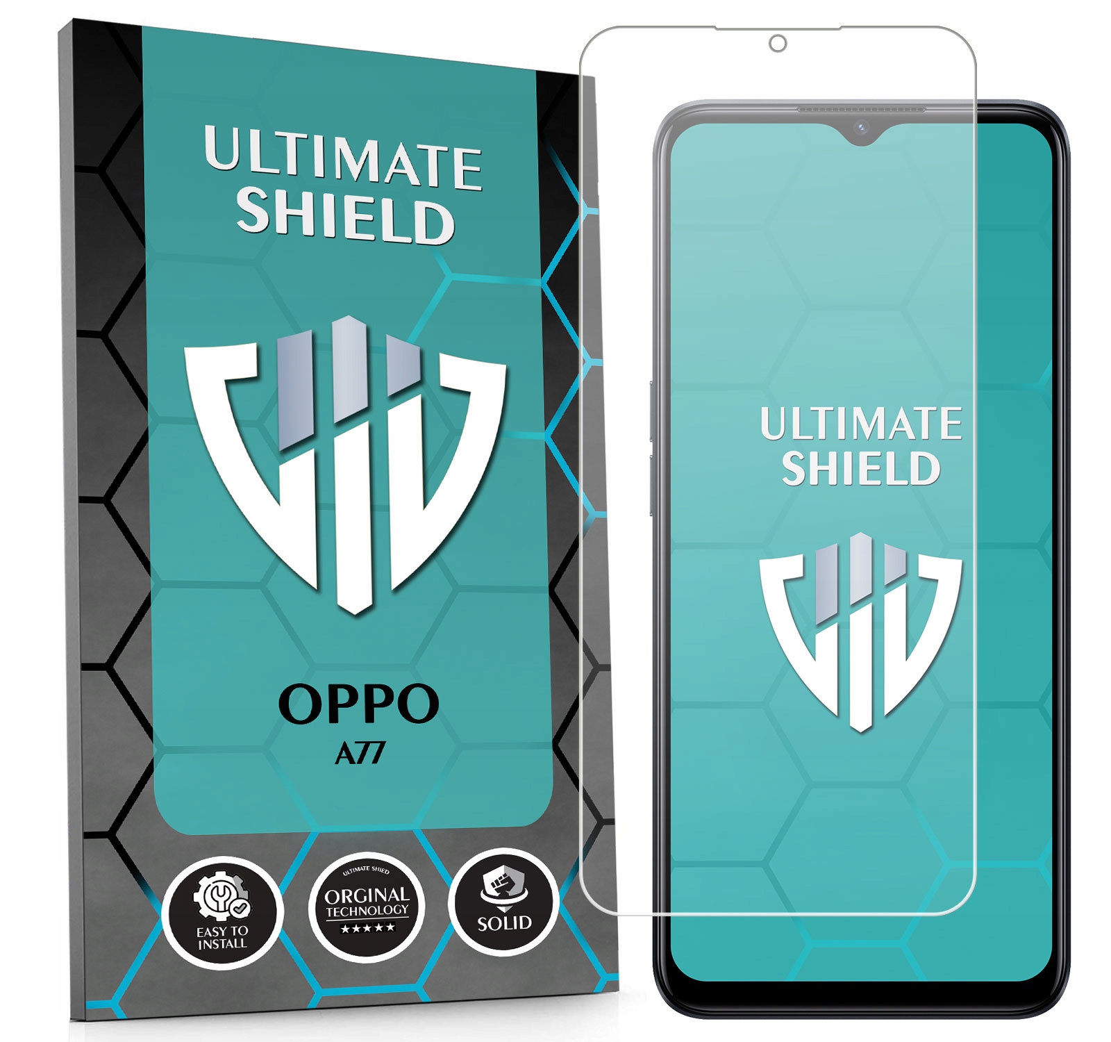 Sklo 3x Displej 7x Fotoaparát Objektiv Rychlé Pro Oppo A77 Kvalita