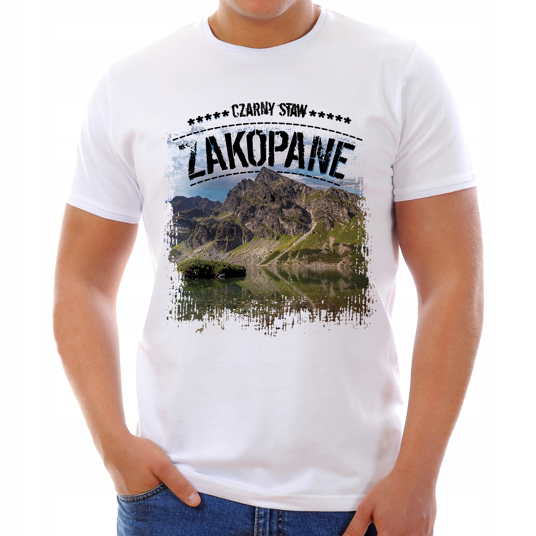 

Koszulka Zakopane Czarny Staw (M):: S,: biały