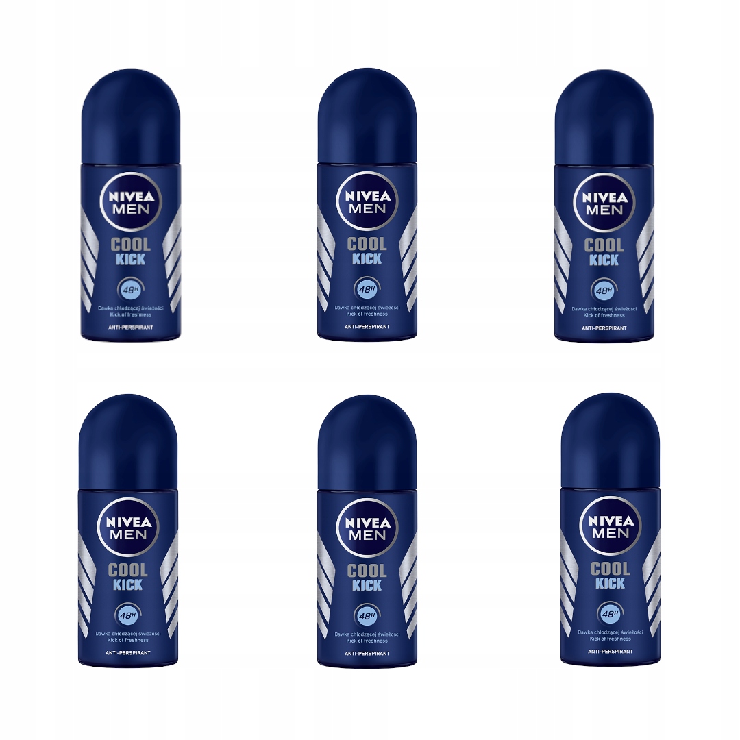 

Antyperspirant męski Nivea Men Cool Kick 6szt