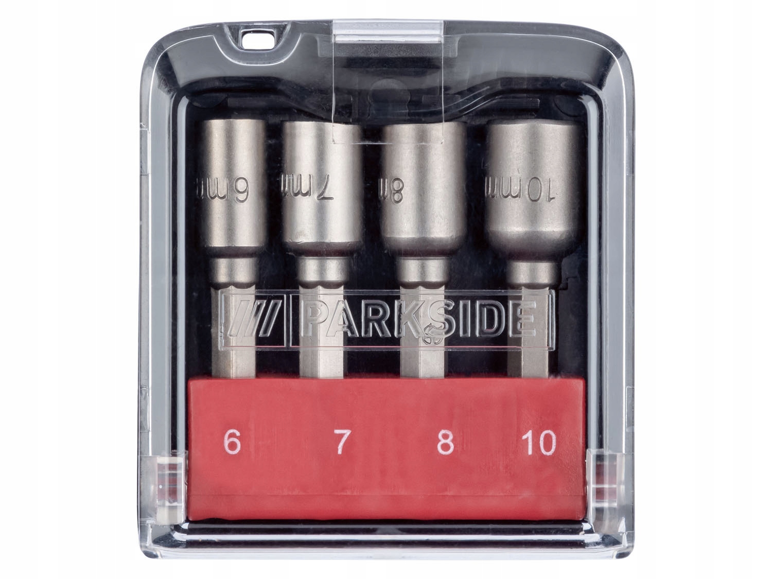 

Magnetyczny zestaw nasadek 4el. 6 7 8 10 mm