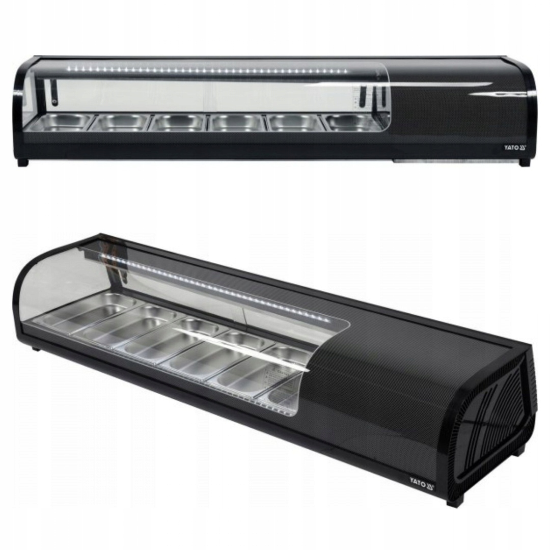 WITRYNA CHŁODNICZA PRZESZKLONA 6x 1/3 153x42 YATO