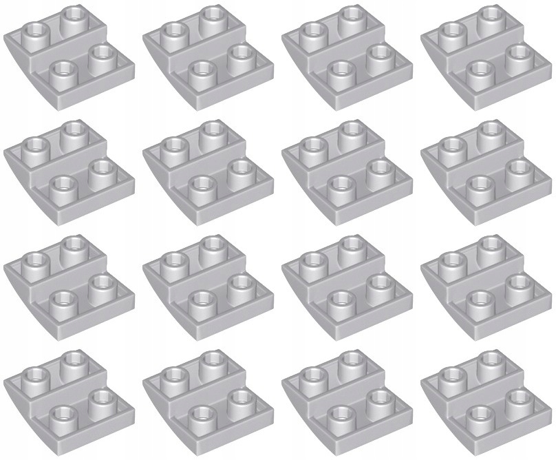 

Lego 32803 Skos 2x2 szary jasny (10g) 16 szt.