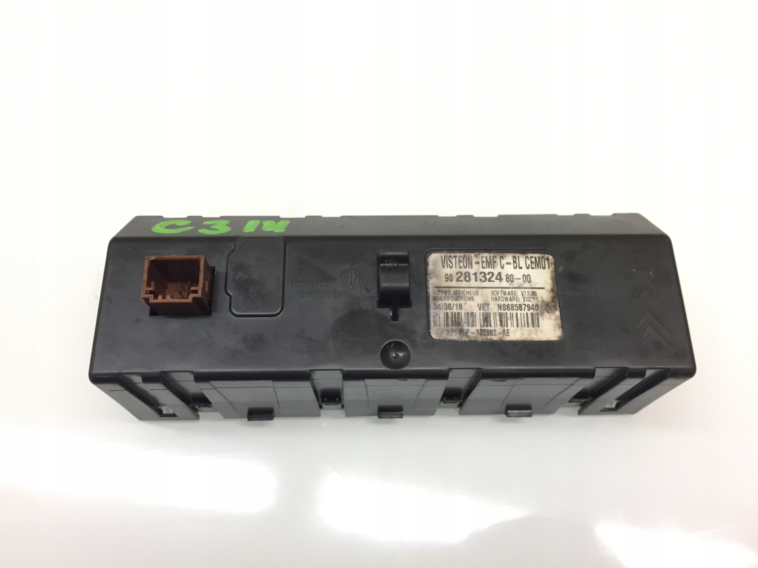 CITROEN C3 III WYSWIETLACZ RADIA Part number 9828132480