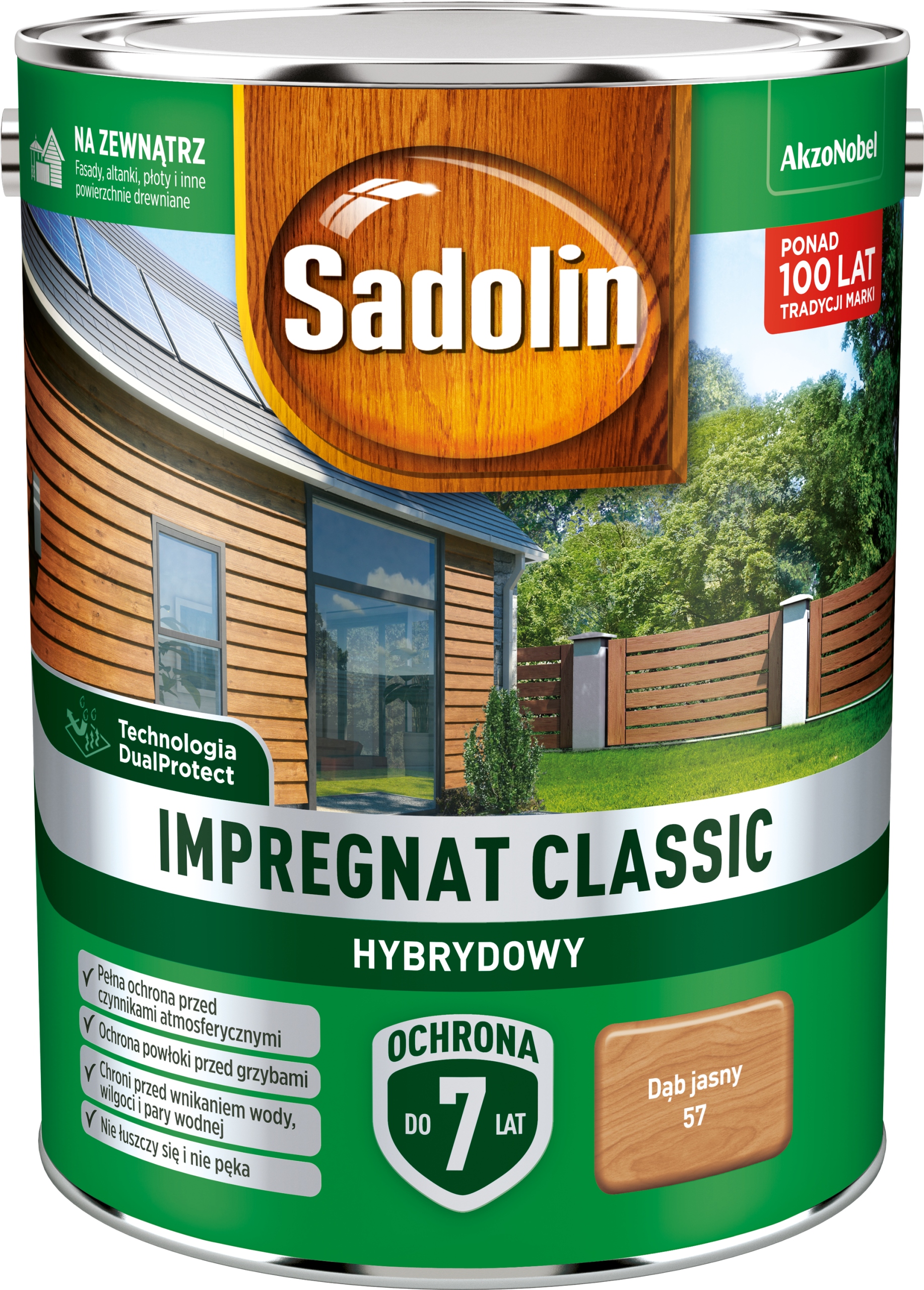 

Sadolin Classic Hybrydowy 2,5L Dąb Jasny