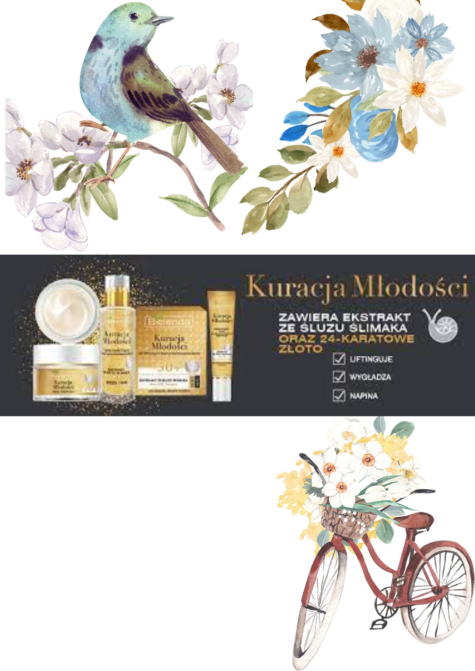 Bielenda Kuracja Młodości zestaw kosmetyków 50+ Urodzinowy