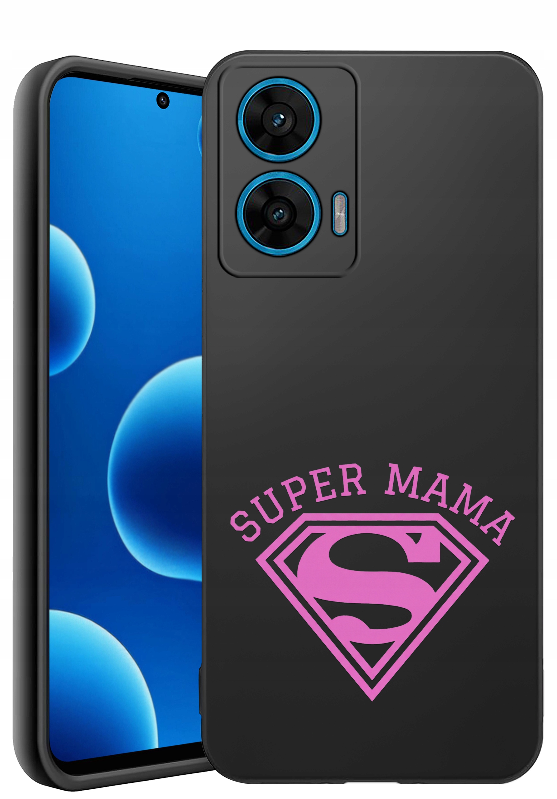 Etui do Motorola Moto G96 5G Dla Mamy Mama Mom Kolorowe Case