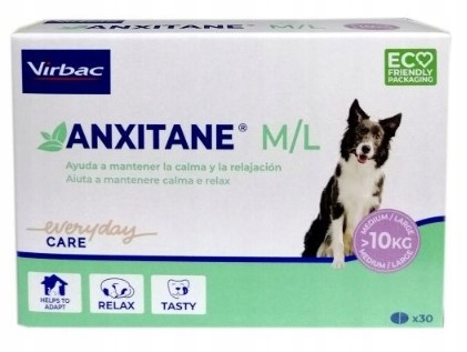 Levně Virbac Anxitane M/L Pes 30 tab