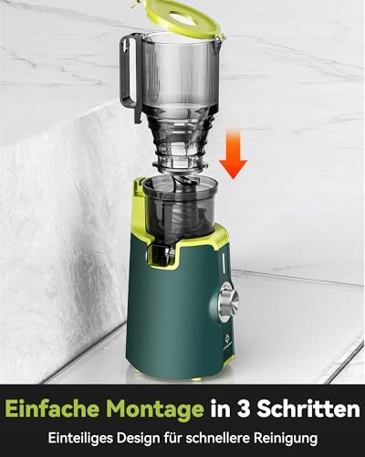 LINKCHEF Wolnoobrotowa Wyciskarka 200W 1.2L BPA Free — miniatura 8