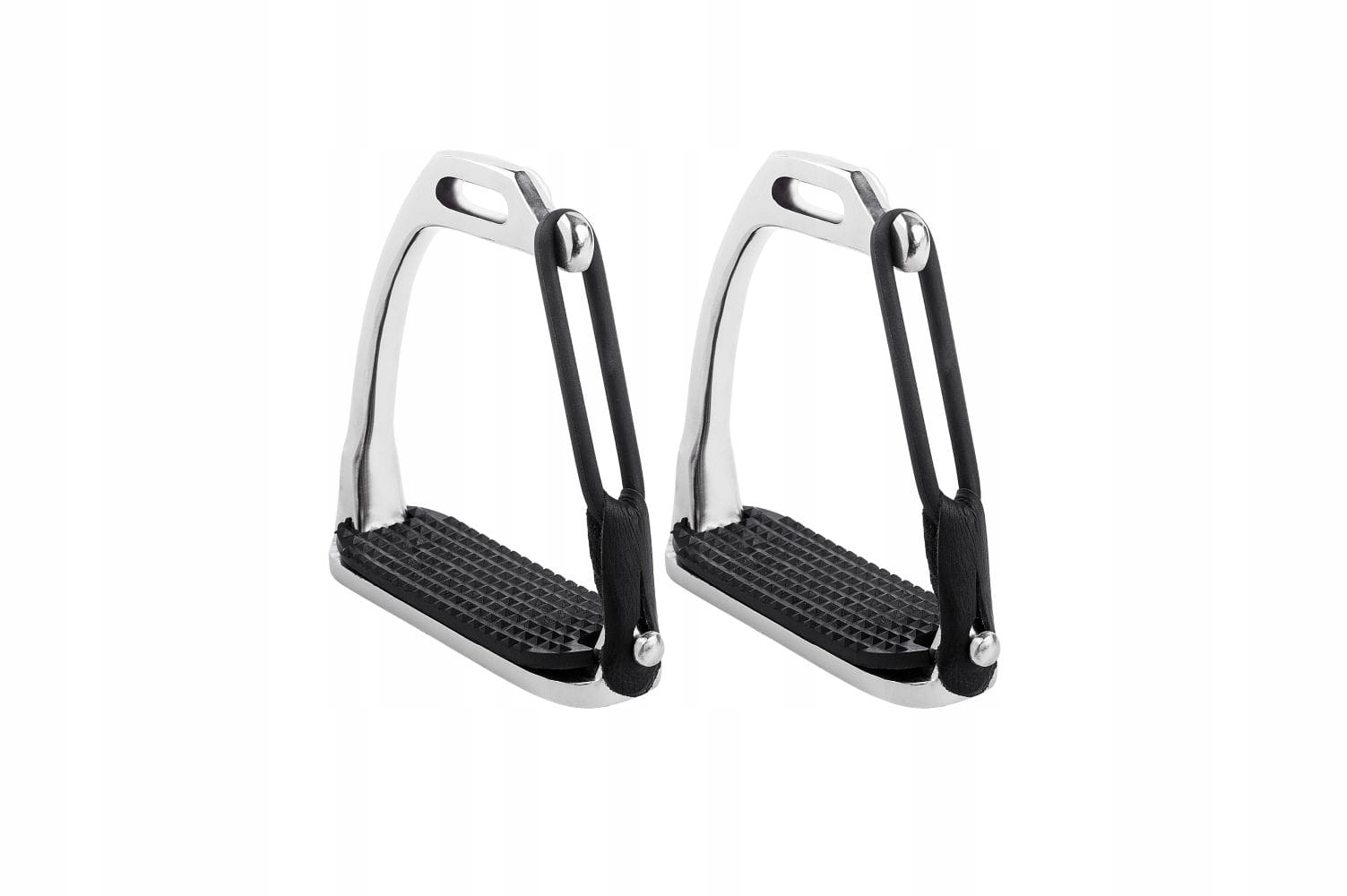 Strzemiona ze stali nierdzewnej START Bezpieczne z gumką 12,5