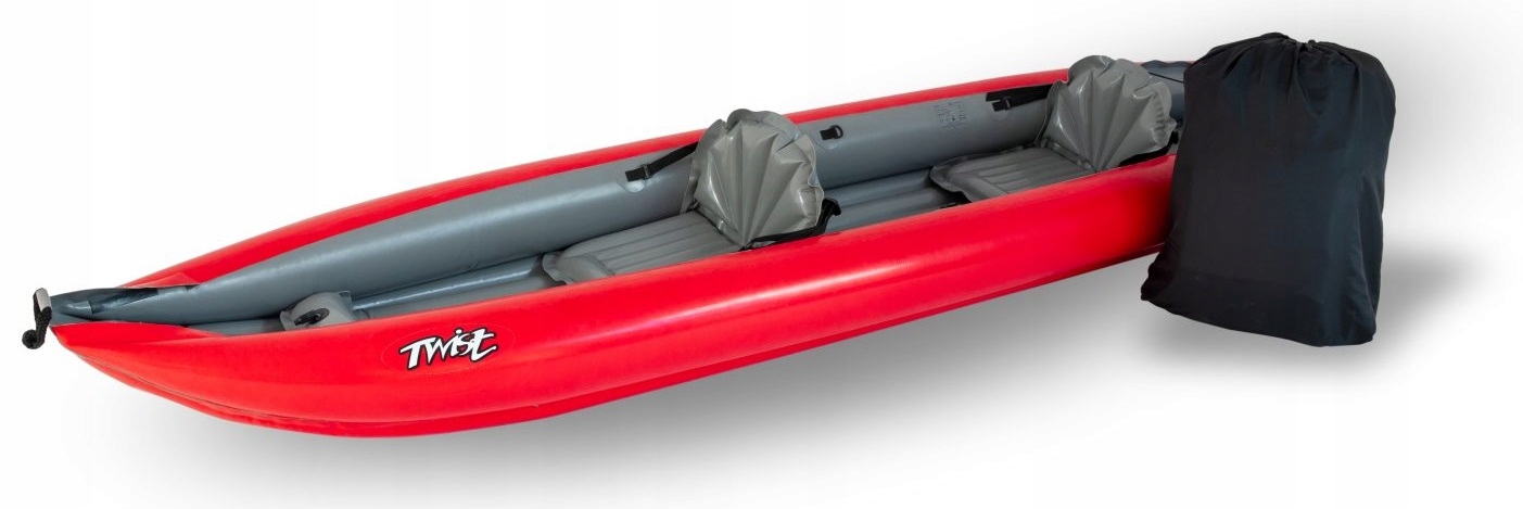 Kajak Dwuosobowy Pompowany Twist 2 Gumotex Dwójka Lekki