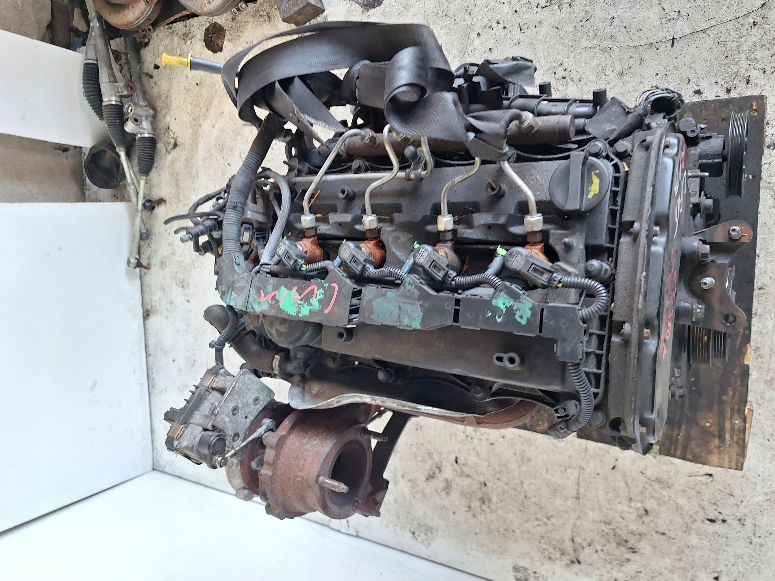 FORD TRANSIT CUSTOM 12-17 engine 2.2 TDCI 100KM FWD DRFF EURO 5