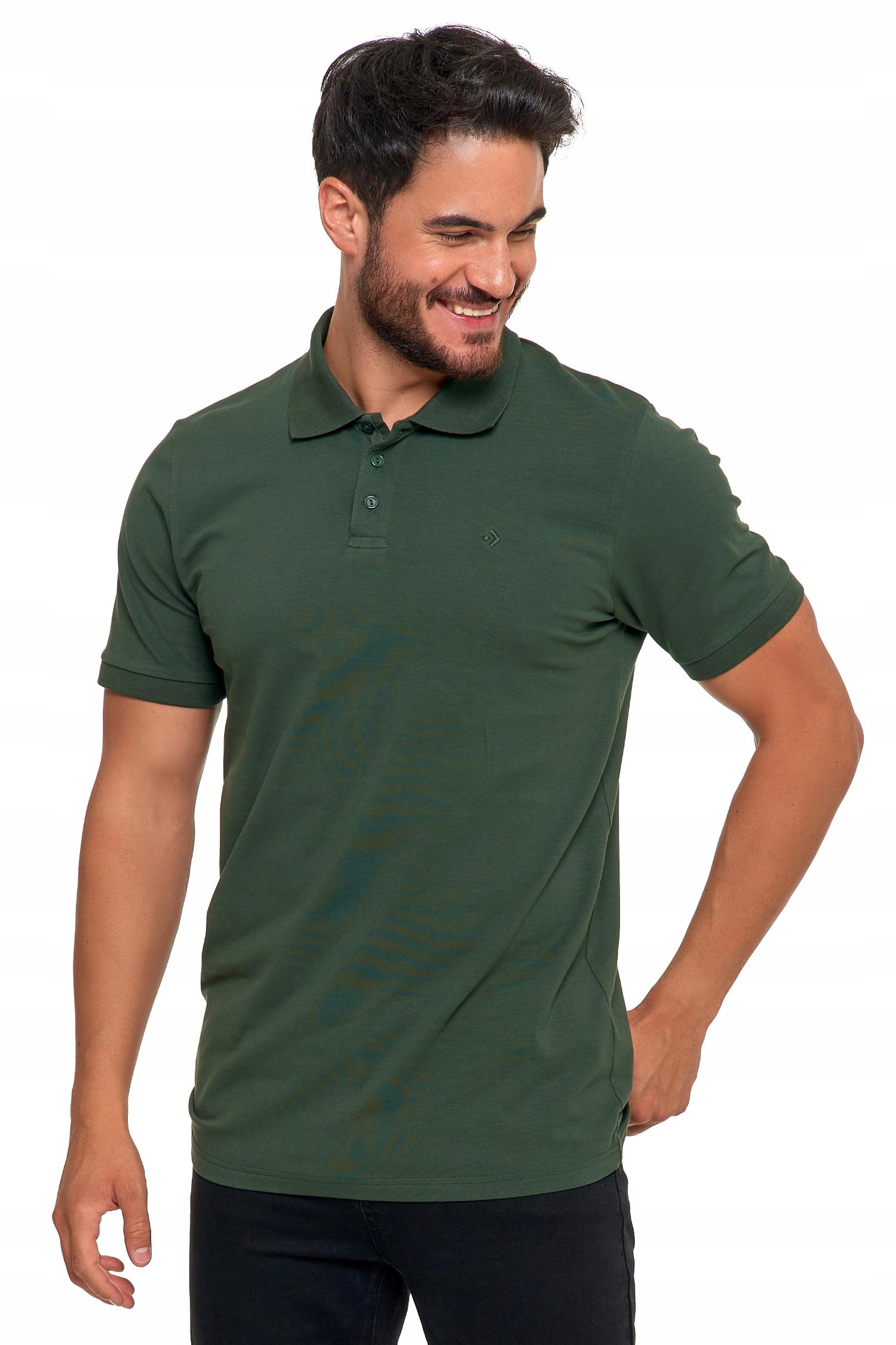 KOSZULKA MĘSKA POLO Bawełna Premium Moraj rozmiar M-Khaki EAN (GTIN) 5902720434071