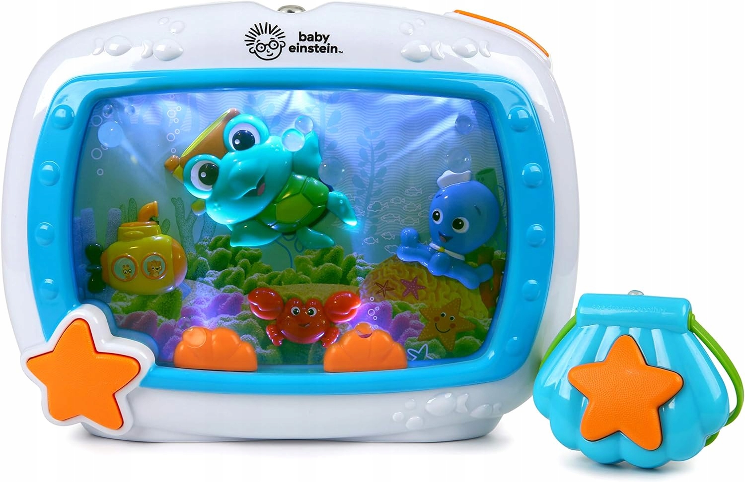 BABY EINSTEIN MORSKIE SNY POZYTYWKA + PILOT