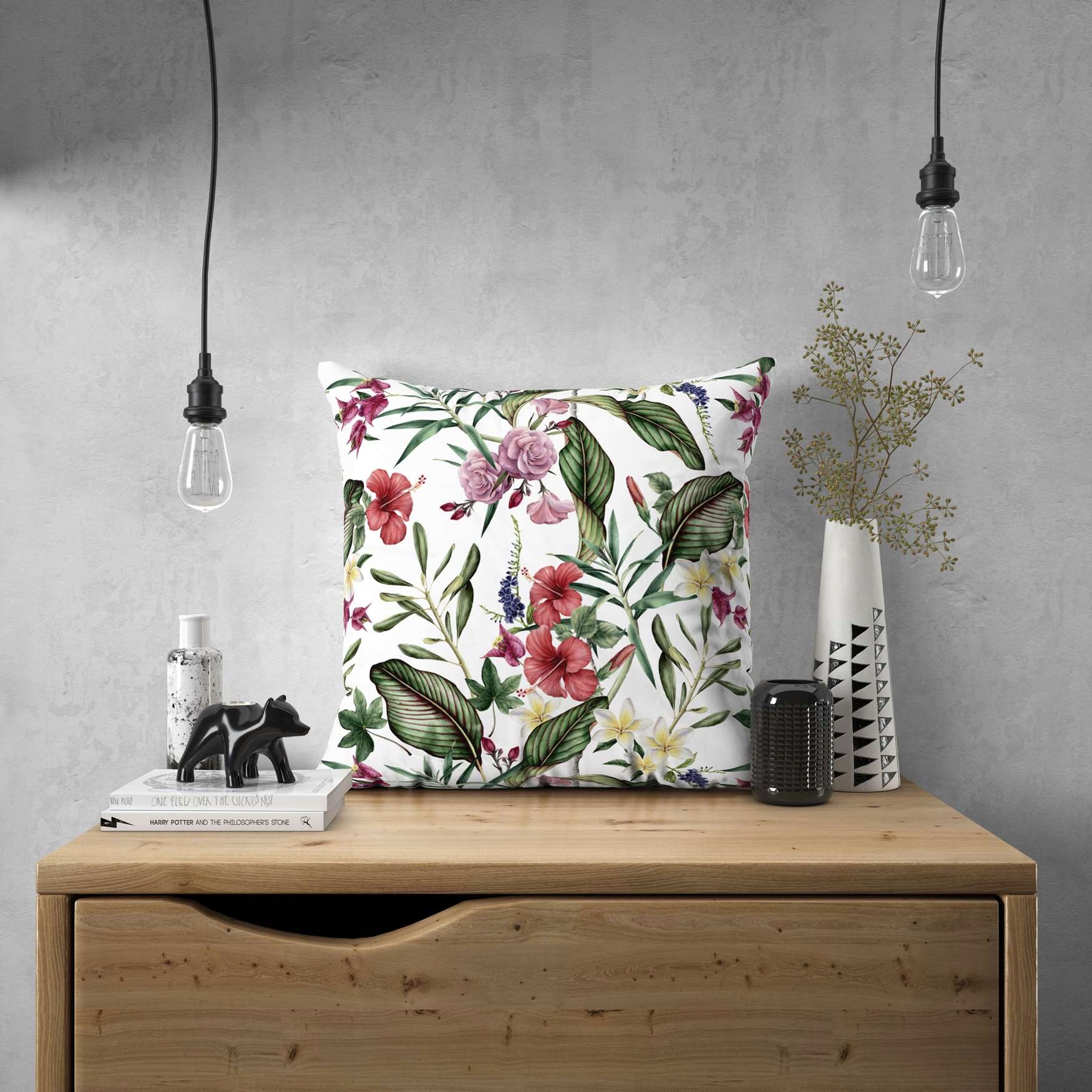 POSZEWKA NA PODUSZKĘ DEKORACYJNA 50x50 JASIEK 013 Wymiary poduszki 50x50cm