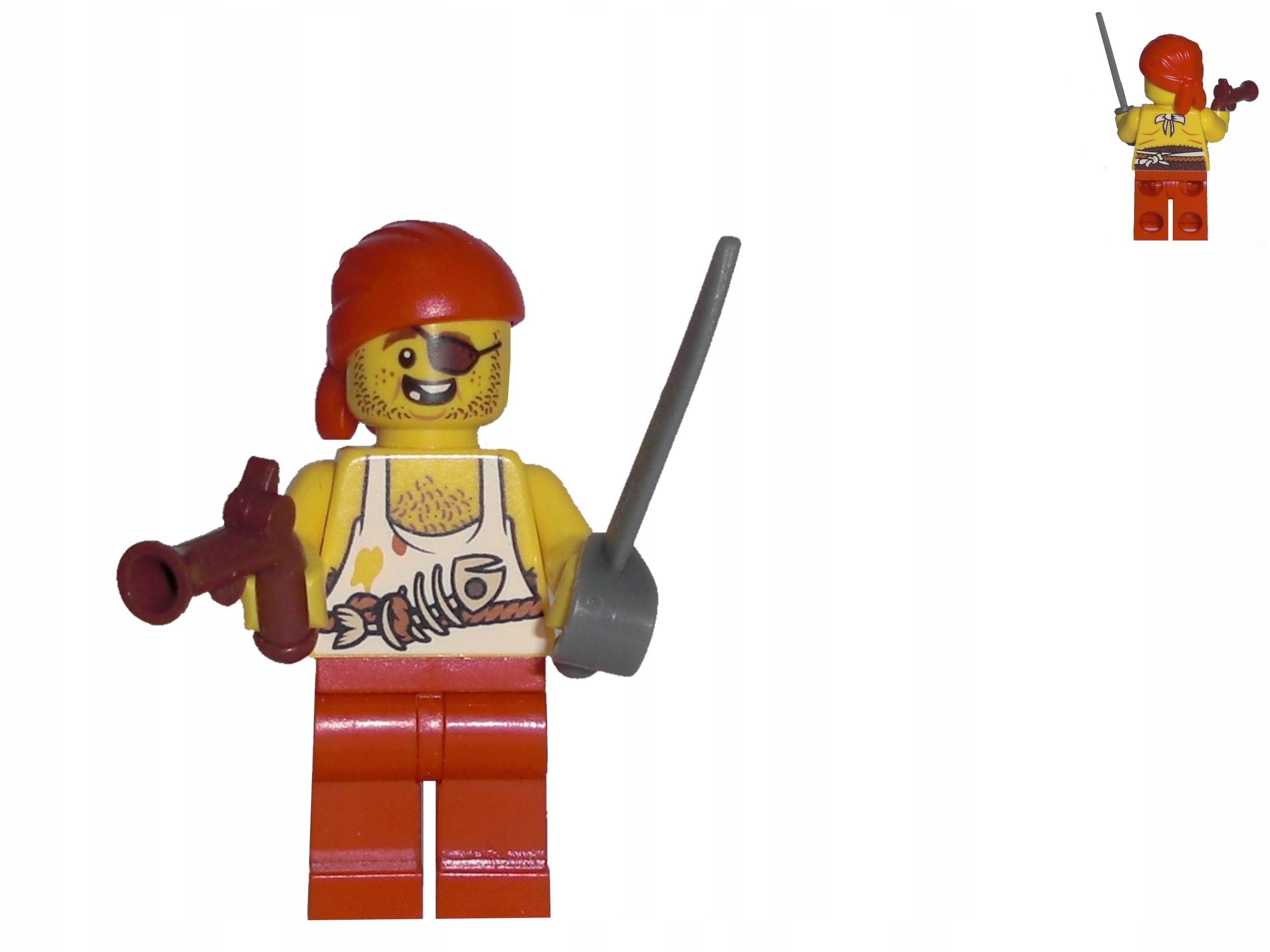 

Lego Pirates Pirat szabla pistolet