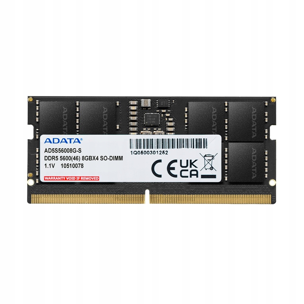 Ram pamäť DDR5 Adata AD5S56008G-S 8 Gb