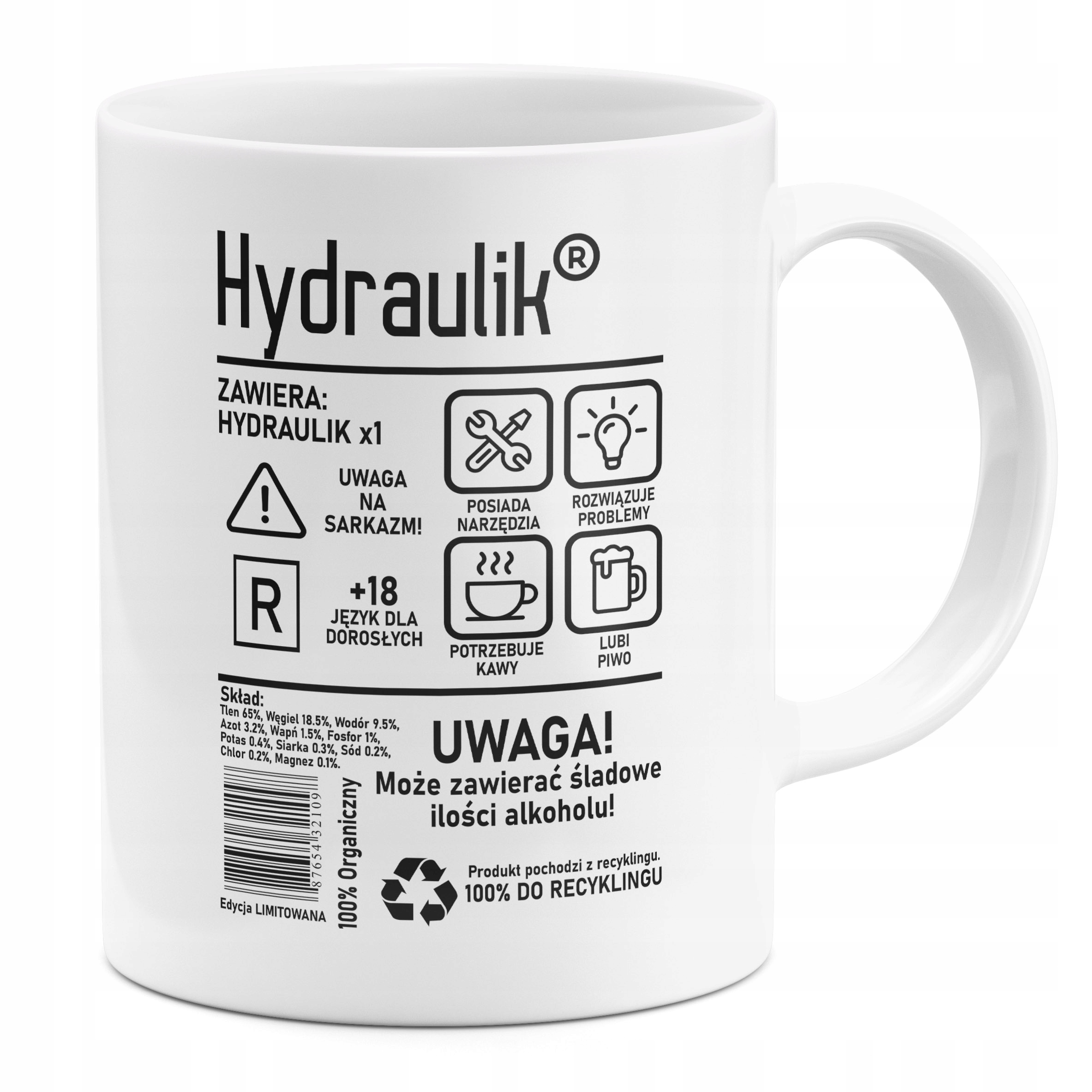 

Kubek Dla Hydraulika Etykieta Hydraulik