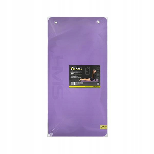 Mata treningowa klubowa do ćwiczeń fitness jogi z otworami 110x55cm MFK01