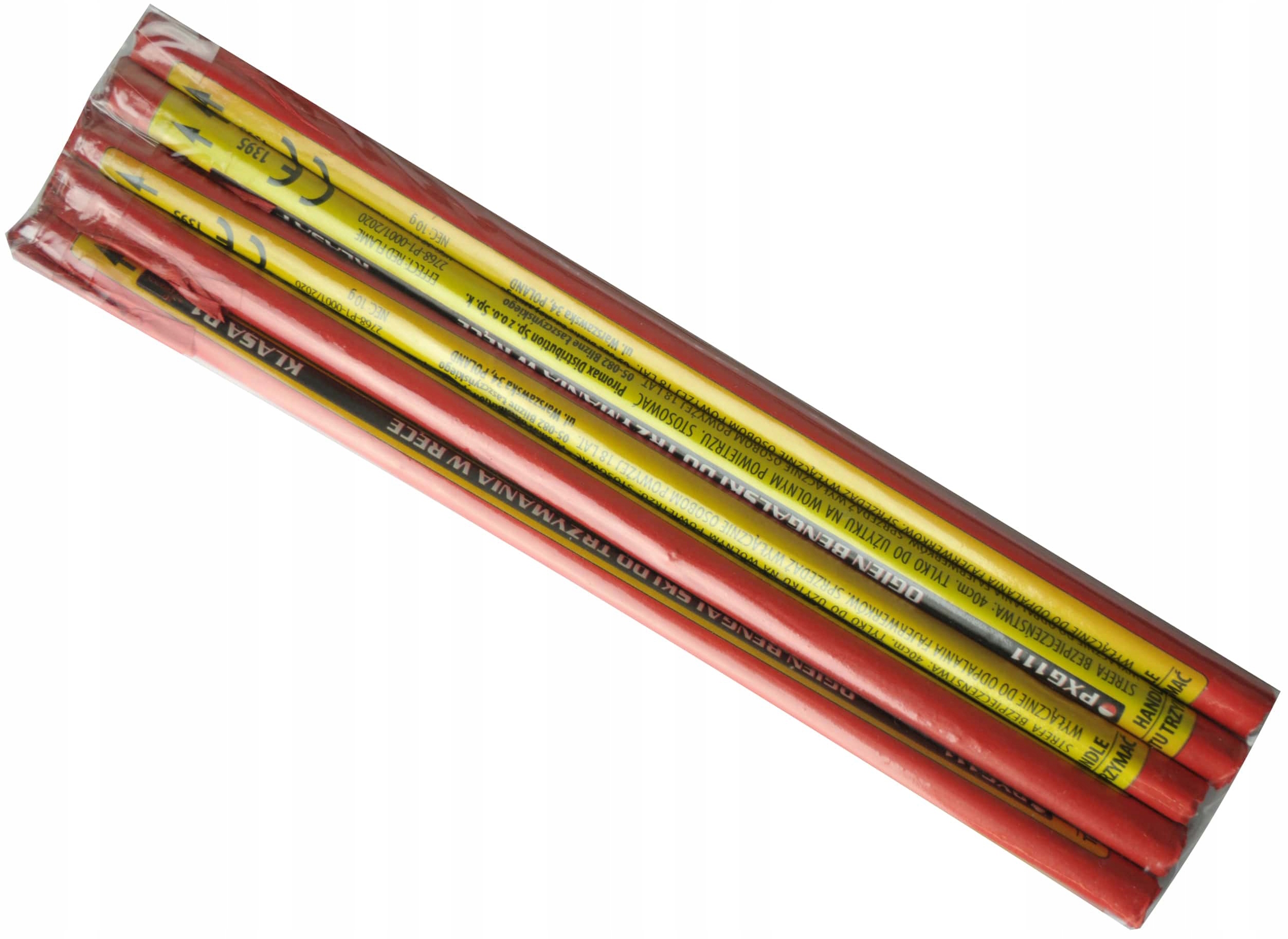 

Zapalarka Pirotechniczna PXG111 red 5szt Piromax